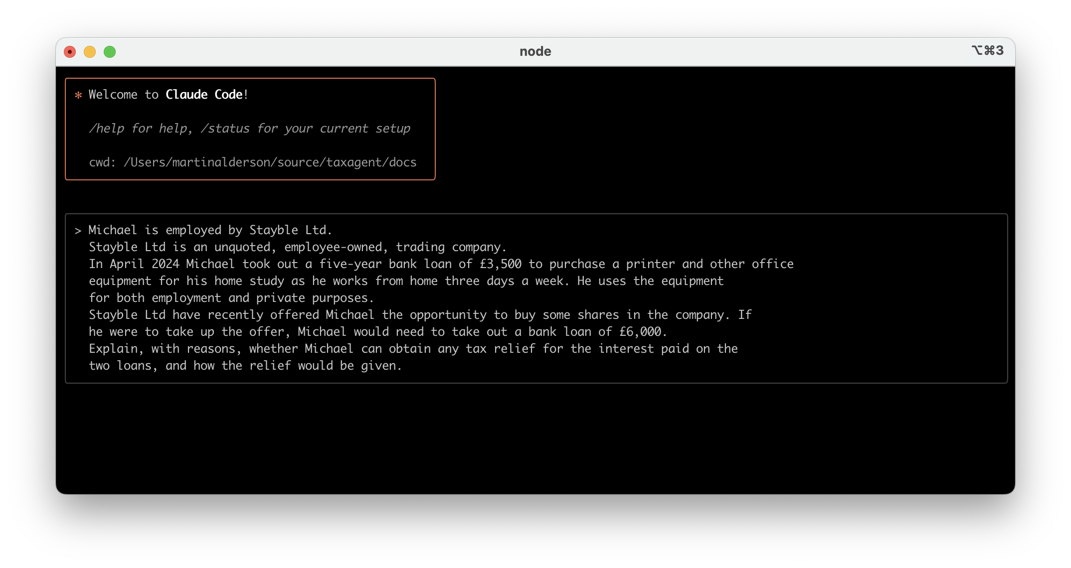 ATT exam question showing tax residency scenarios